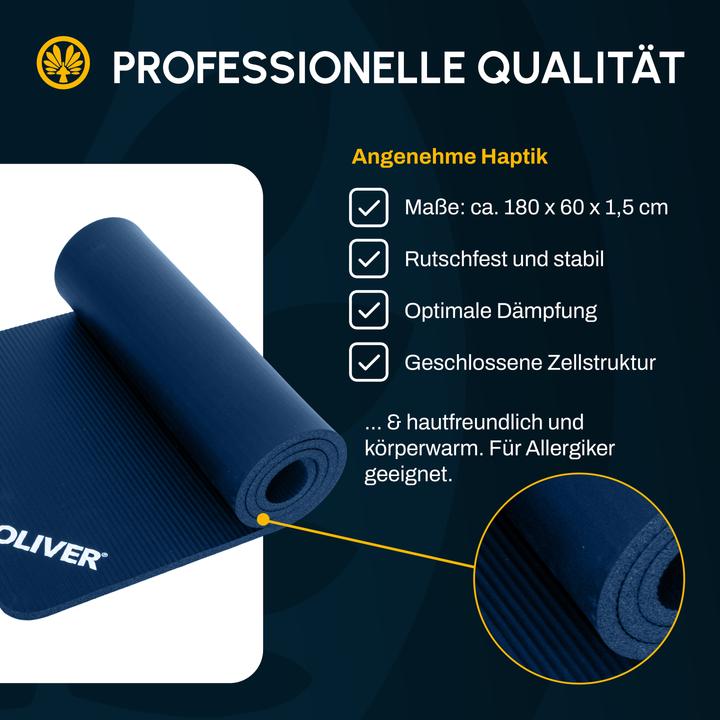 Produktbild Oliver B. Gymnastikmatte (15 mm)