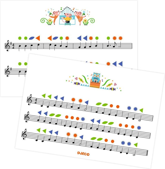 Produktbild Djeco Keyboard (Deutsch, Französisch, Italienisch, Englisch)