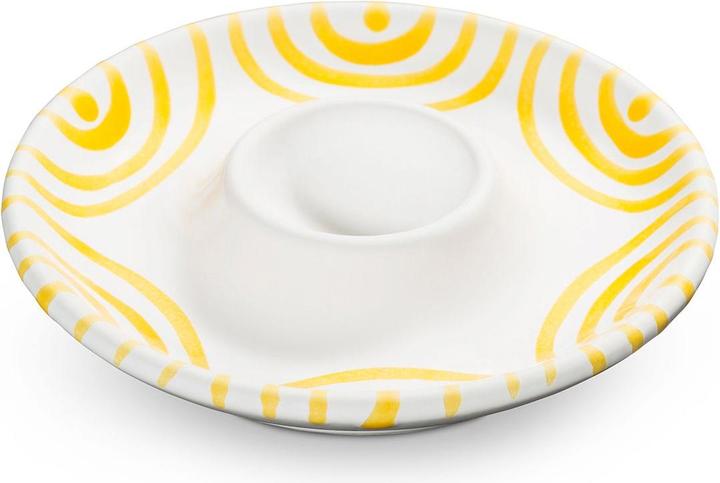 Produktbild Gmundner Keramik Gelbgeflammt, Eierbecher (Ø 12 cm)