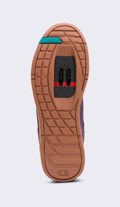 Image du produit Crankbrothers Chaussure Mallet, Lace, purple haze/teal blue/gum, 46.5 (UE) | 12.5 (US) (46.5)