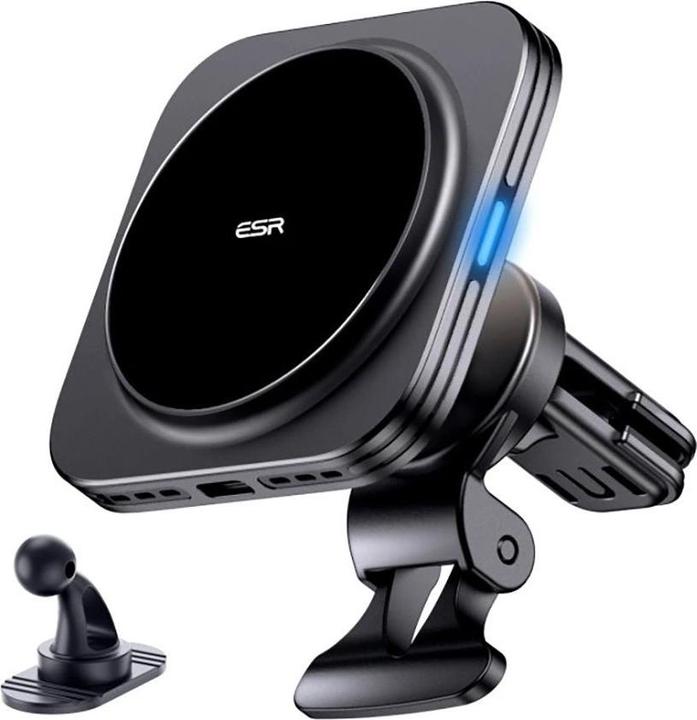 ESR HaloLock CryoBoost MagSafe Car Mount Wireless Charger