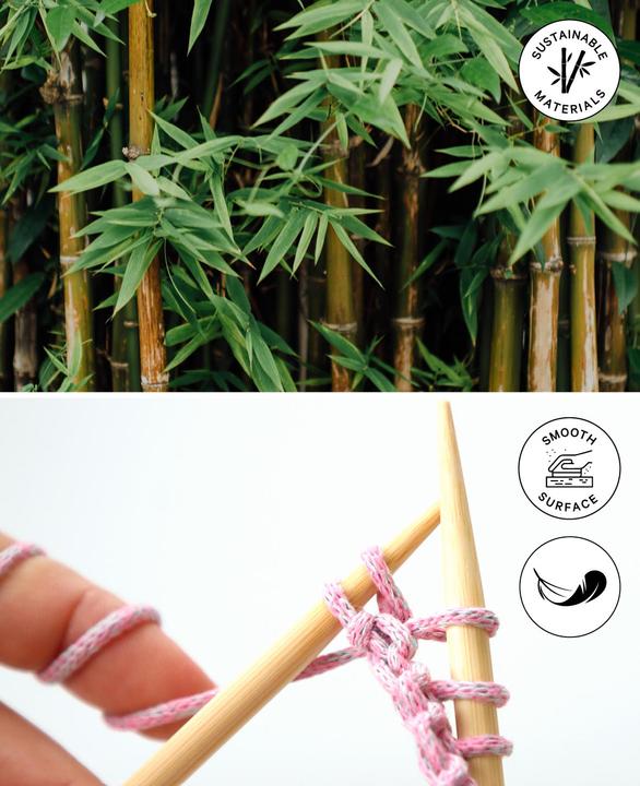 Actual product image Lalana Knitting needles 4 mm, 2 pieces