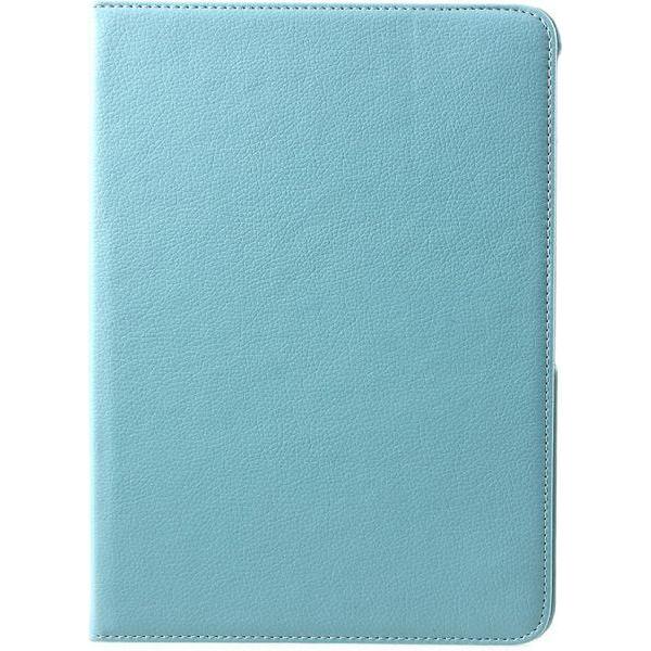 MU Classic Rotierbare Leder Hülle (iPad Pro 12.9 2020 (4. Gen)), Tablet Hülle, Blau
