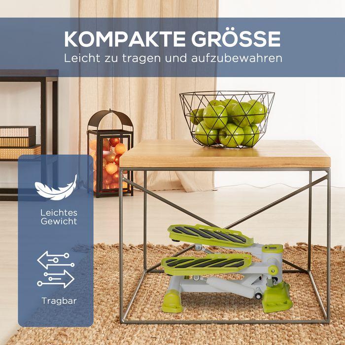 Image du produit Swisshandel24 Mini Stepper ideal für Zuhause, Rutschfest Up-Down Stepper LCD Anzeige