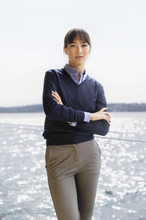 Image du produit Cutter & Buck Everett V-neck Ladies (L)