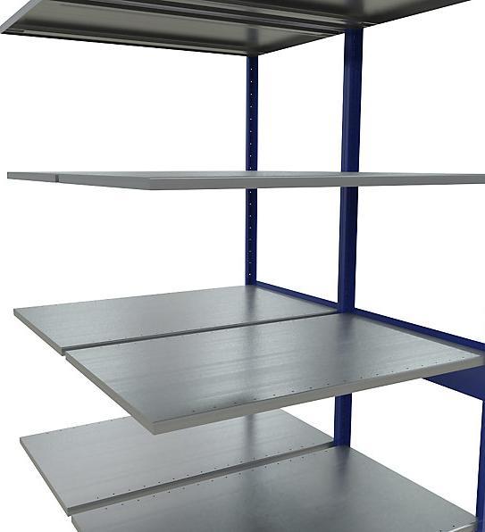Actual product image eurokraft pro Boltless shelving, double row