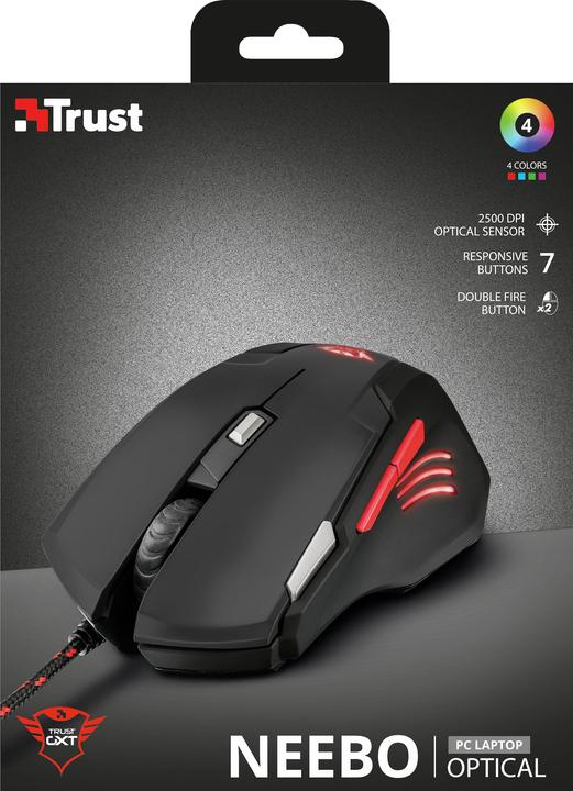 Produktbild Trust GXT 111 Gaming Mouse (Kabelgebunden)