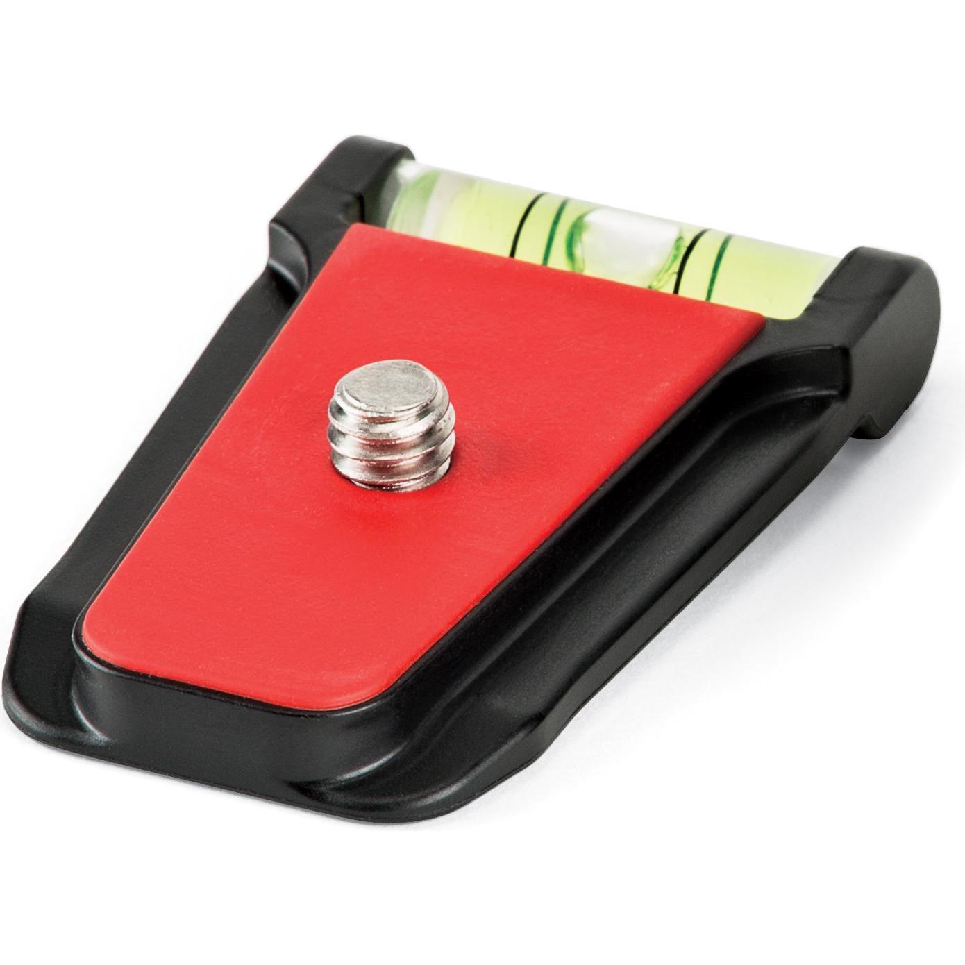 Joby QR Plate Pack 3K (Piastra a sgancio rapido per treppiede), Accessori per treppiedi, Nero, Rosso