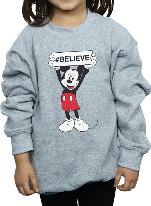 Image du produit Disney - Sweat MICKEY MOUSEBELIEVE - Fille (128)