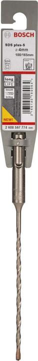 Produktbild Bosch Professional Zubehör Hammerbohrer SDS plus-5, 4 x 100 x 165 mm (4 mm)