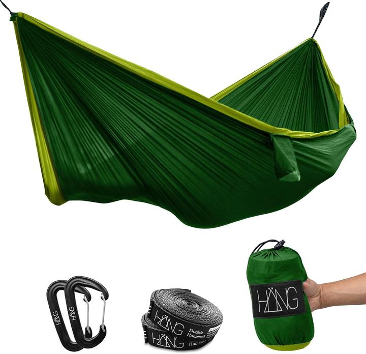 Hng Camping-Hngematte aus Fallschirmseide (200 kg)