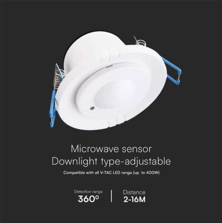 Actual product image V-TAC VT80360 300 WMicrowave Motion Sensor, White