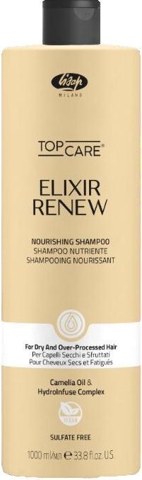 Produktbild Lisap Top Care Elixir Renew Nourishing Shampoo 1000 ml (1000 ml, Flüssiges Shampoo)