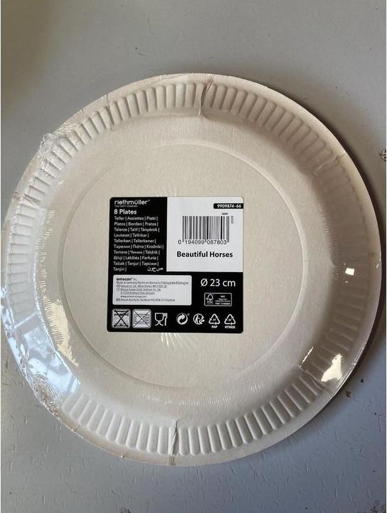 Produktbild Amscan Teller Pferde (8x)