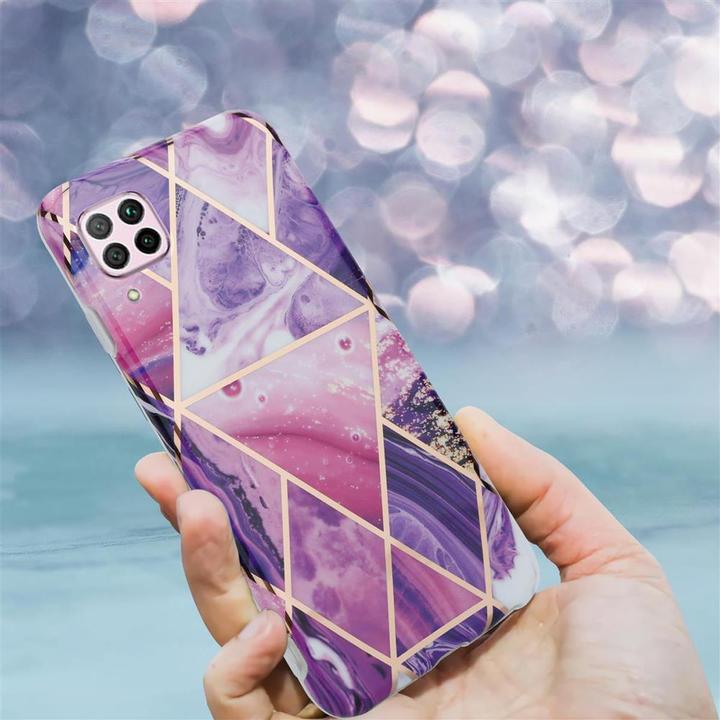 Immagine prodotto Cadorabo IMD TPU Colourful Marble Cover (Huawei P40 Lite)