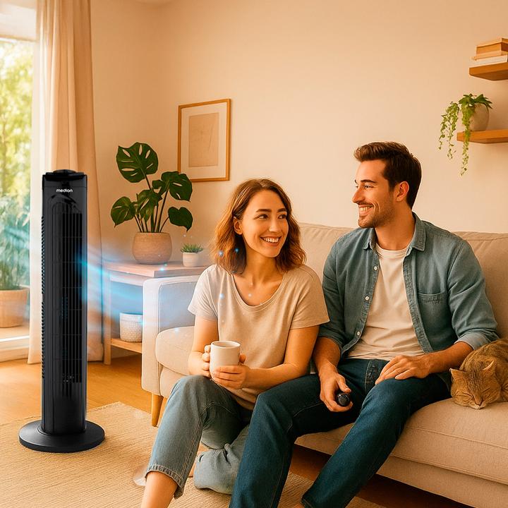 Produktbild Medion LIFE E11 TF Turmventilator (MD 12067) (61 dB)