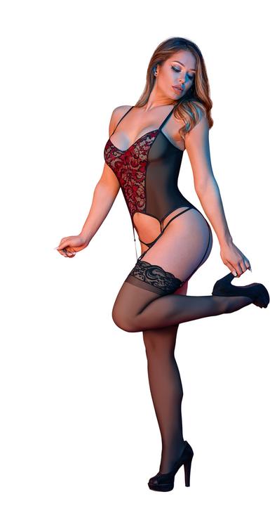Produktbild Magic Silk Merry Widow & G-Set (S, M)