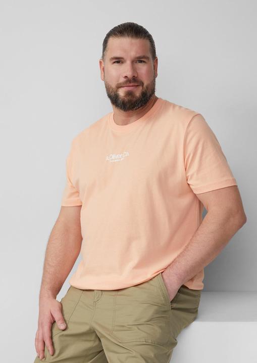 Produktbild S.Oliver T-Shirt T-Shirt aus Baumwolle mit Logo-Print (XXL)