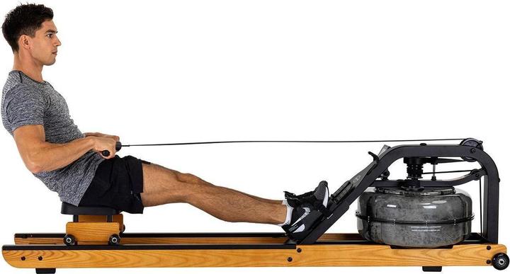 Actual product image Fluid Rower Apollo V Water Rowing Machine Dual Rail