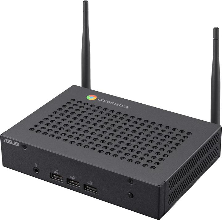 Produktbild ASUS CHROMEBOX CF40-BC012UN (Celeron N4500 Fanless, 64GB eMMC, WiFi6, BT, HDMI, DP, VESA, ChromeOS) (64 GB, 8 GB, Intel UHD Graphics)