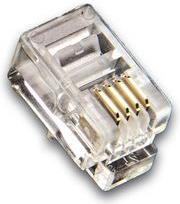 Produktbild Wirewin RJ-10 Modularstecker 100er Pack