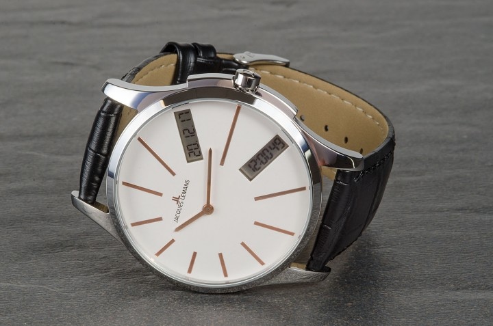 Produktbild Jacques Lemans Classic (Analoguhr, Digitaluhr, 46 mm)