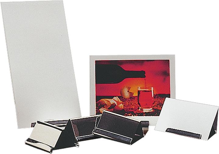 Produktbild APS Tischkartenhalter matt poliert (6 x 5 cm)