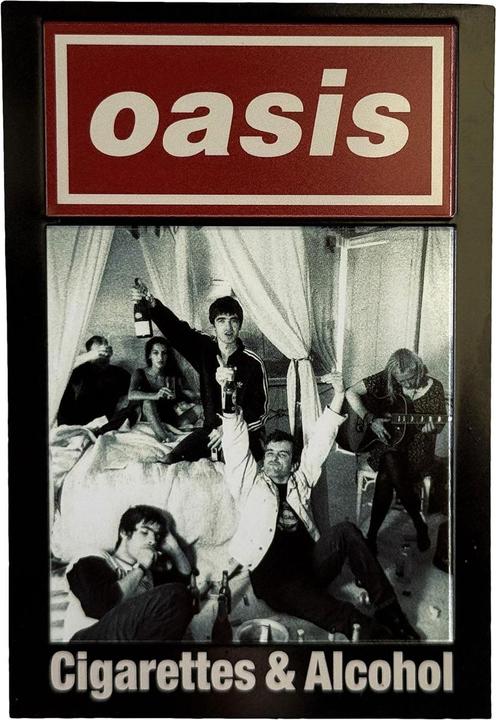 Oasis Cigarettes & Alcohol Einzelbett KühlschrankMagnet