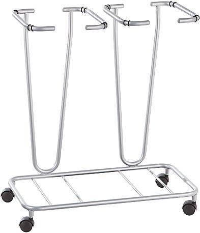 Image du produit kaiserkraft Porte-sac à déchets sans couvercle (140 l)