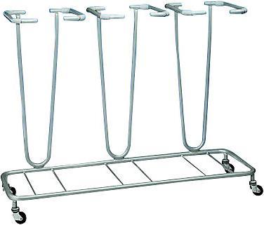 kaiserkraft Porte-sac à déchets sans couvercle (210 l)