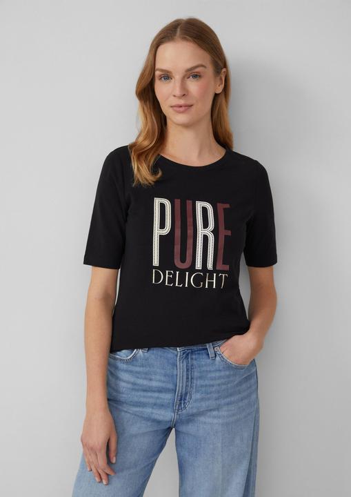 Immagine prodotto S.Oliver T-Shirt Jersey-T-Shirt im Slim Fit mit Frontprint (40)