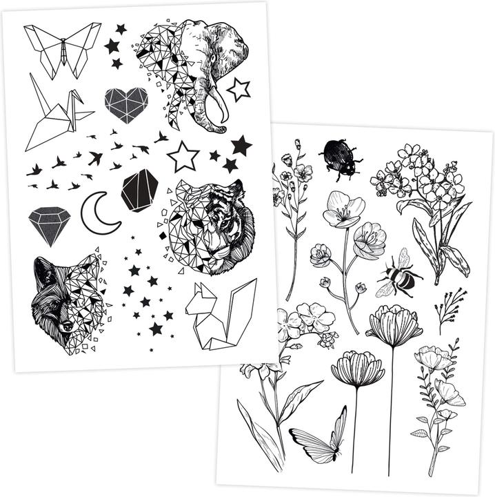 Image du produit Papierdrachen 100 tatouages d'enfants