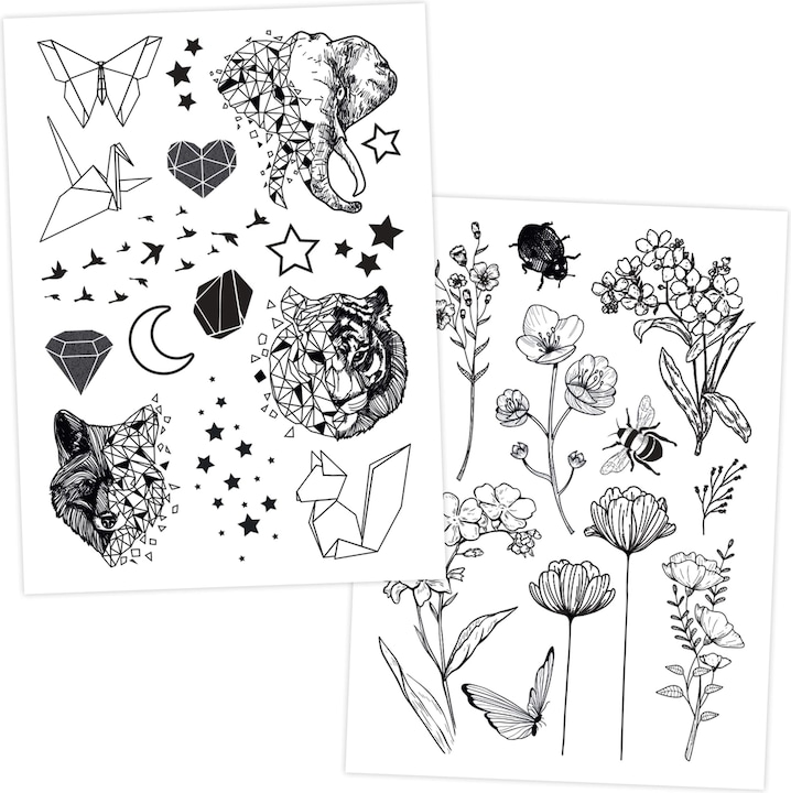 Image du produit Papierdrachen 100 tatouages d'enfants