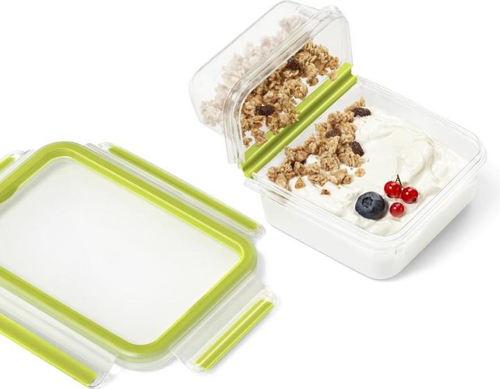 Actual product image Tefal K31007 lunch box Lunch container 0.6 L Green, Transparent