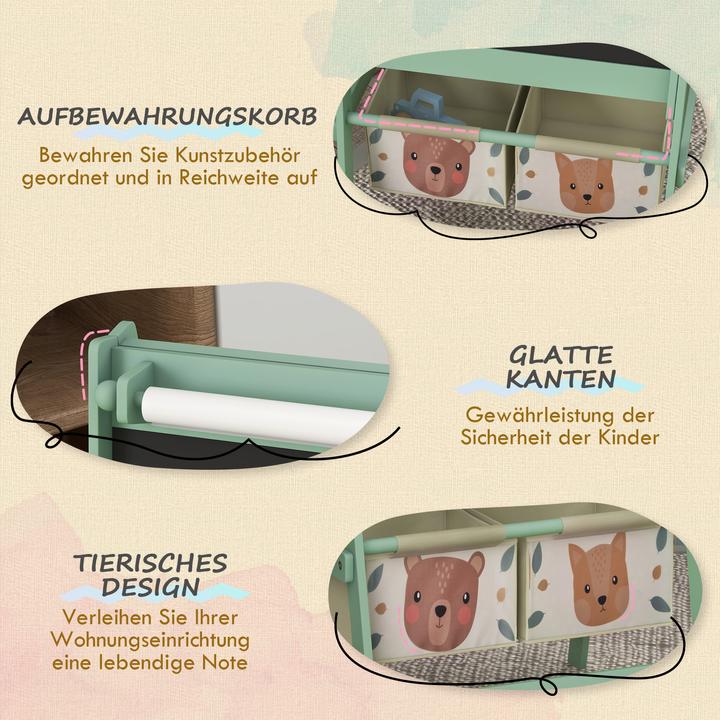Produktbild Aiyaplay Kindertafel mit Papierrolle und Hängebeutel