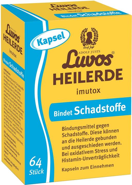 Immagine prodotto Luvos Argilla curativa Imutox (64 pz., Pillole, 94 g)