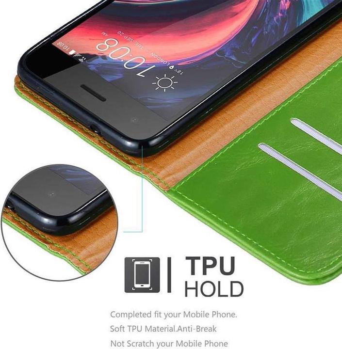 Actual product image Cadorabo Book Luxury Cover (HTC Desire 10 Pro)