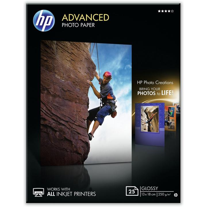Produktbild HP Q8696a (250 g/m², 13 x 18 cm, 25 x)