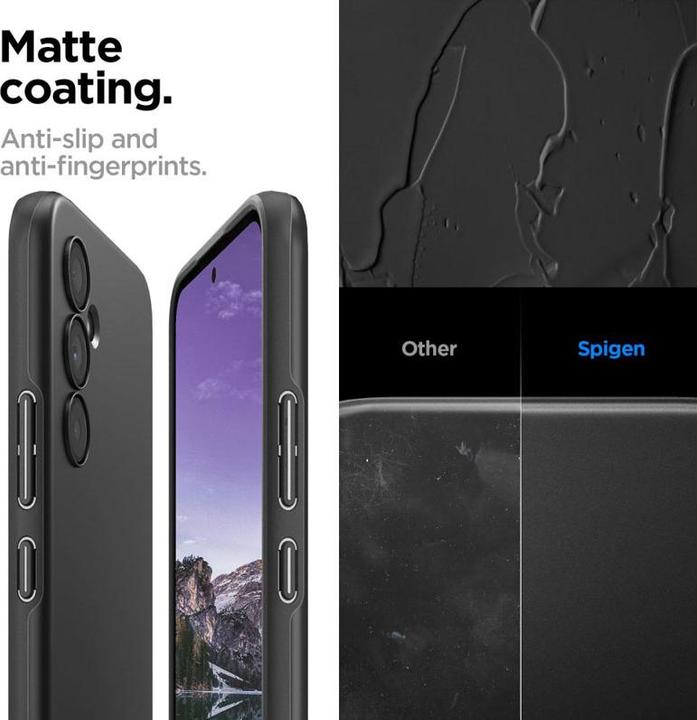 Image du produit Spigen Thin Fit Case pour A546B Samsung Galaxy A54 - noir (Samsung Galaxy A54 5G)