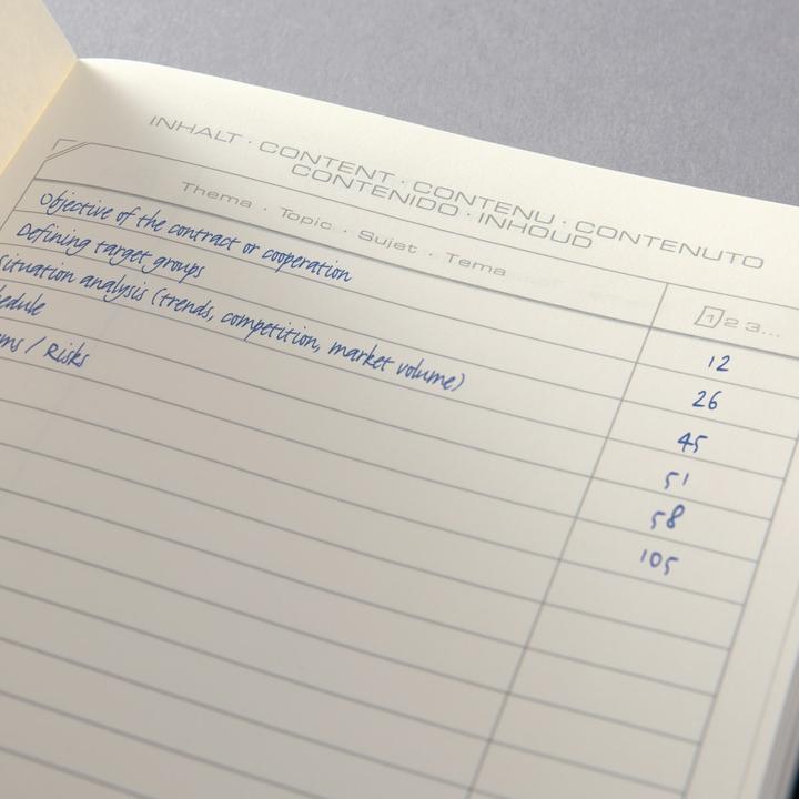 Image du produit Jolie Carnet de notes Conceptum A5 (A5, Quadrillé, Couverture rigide)