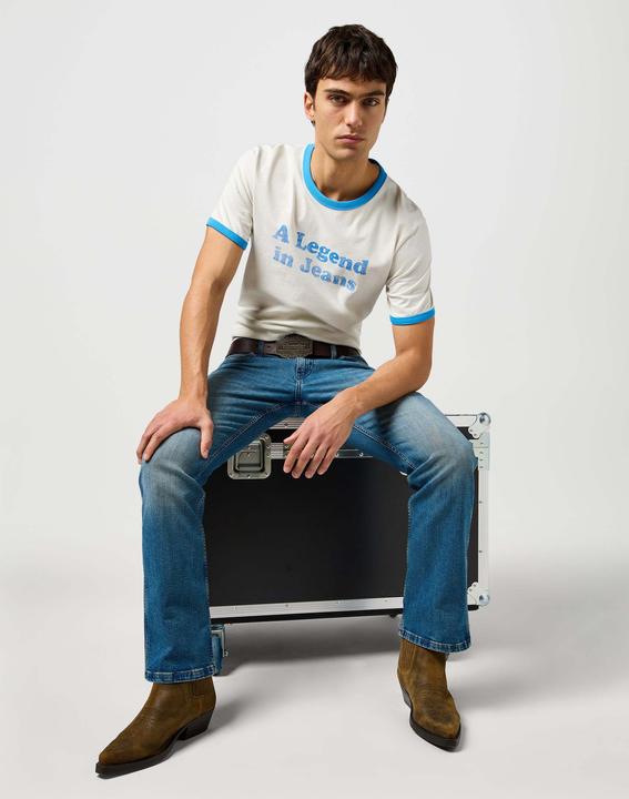 Actual product image Wrangler T-Shirt Ringer Tee (M)