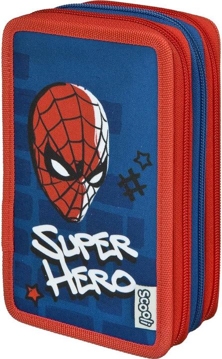 Scooli Case Tripledecker Spider-Man