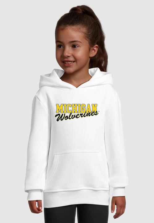 Produktbild Merchcode Kids Michigan Wolverines - Script Basic Hoody - 199043 (110, 116)