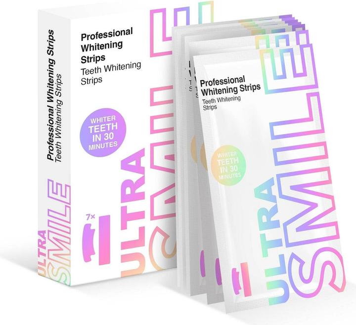 Image du produit Ultrasmile Professional Whitening Strips (Bandelettes de blanchiment)