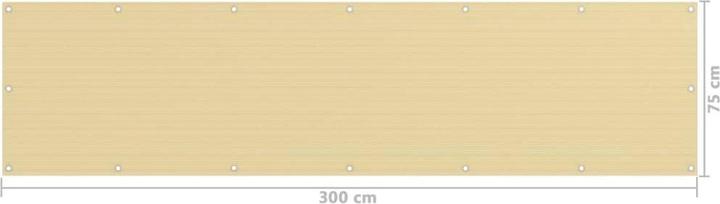 Image du produit vidaXL Écran de balcon (75 cm)