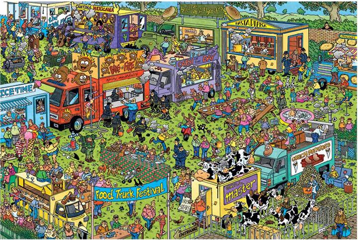 Produktbild Jumbo Jan van Haasteren - Food Truck Festivals (1500 Teile)