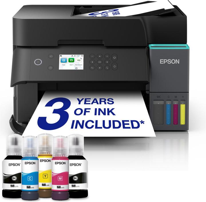 Produktbild Epson Printer Multifunctional printer | EcoTank L6370 | Inkjet | Colour | A4 | Wi-Fi | Black (Farbe)