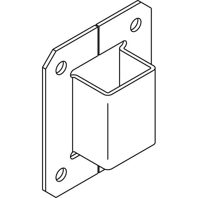 Thumbnail - Fuhr, Baubeschläge + Holzverbinder, Stangenschlaufen zu Treibriegel (1 Stk.)