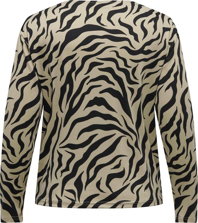 Actual product image Only Regular fit Round neck Curve Voluminous arm cut Top Top (M)