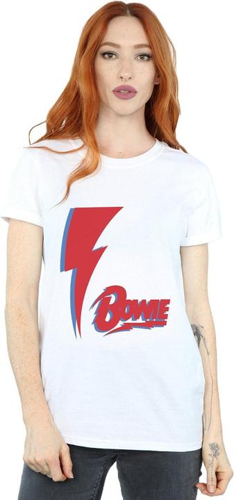 Produktbild David Bowie Red Bolt TShirt (M)
